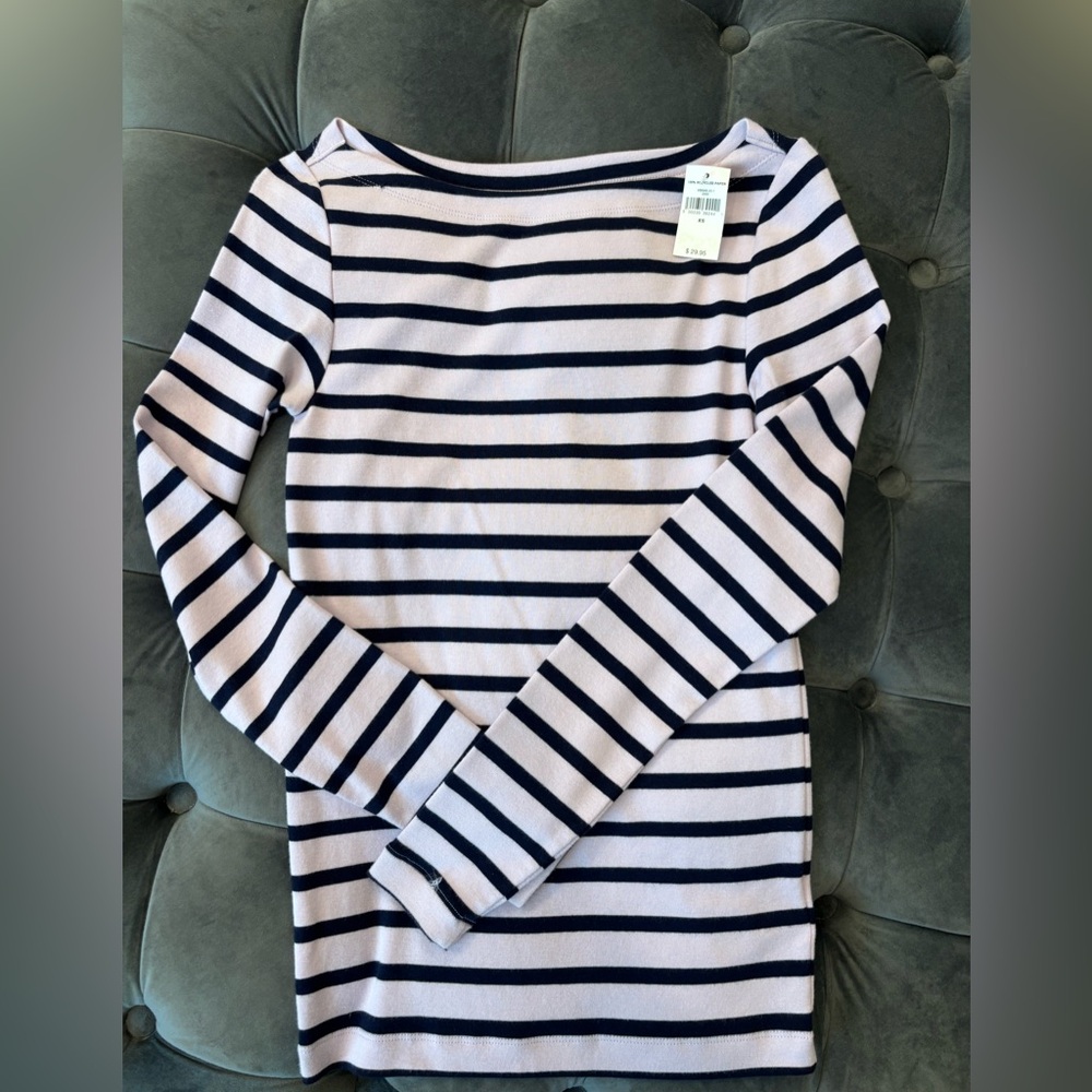 Striped Long Sleeve Top